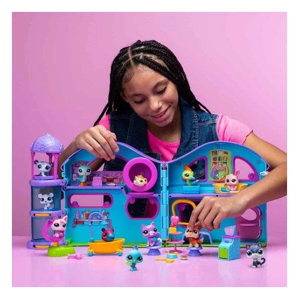Littlest Pet Shop Minişler Delüks Oyun Seti - Görsel 5