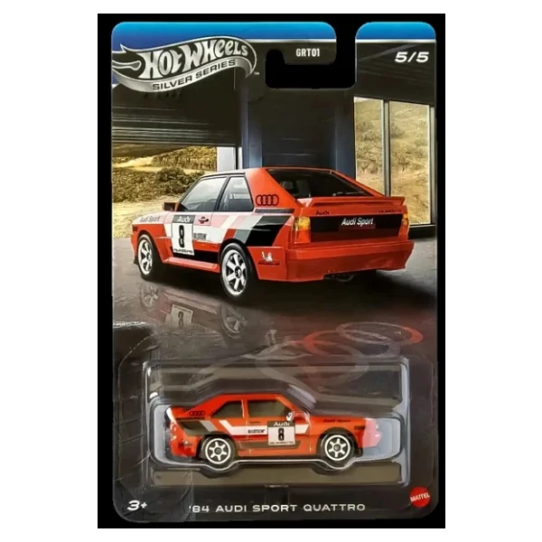 Hot Wheels Silver Series Audi Set - Grt01 - 979q - Görsel 8