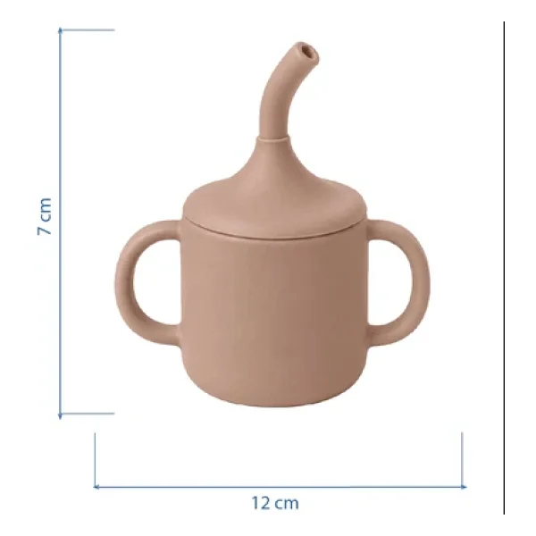 Babyjem Pipetli Silikon Latte Alıştırma Bardağı - Görsel 9