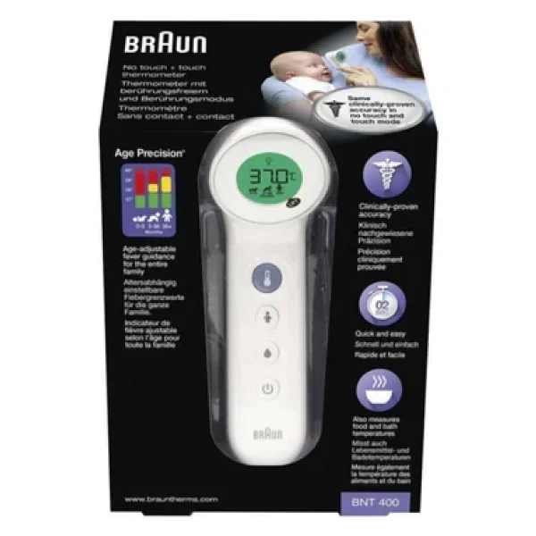 Braun Bnt 400 Alından Temassız Ateş Ölçer - Görsel 6
