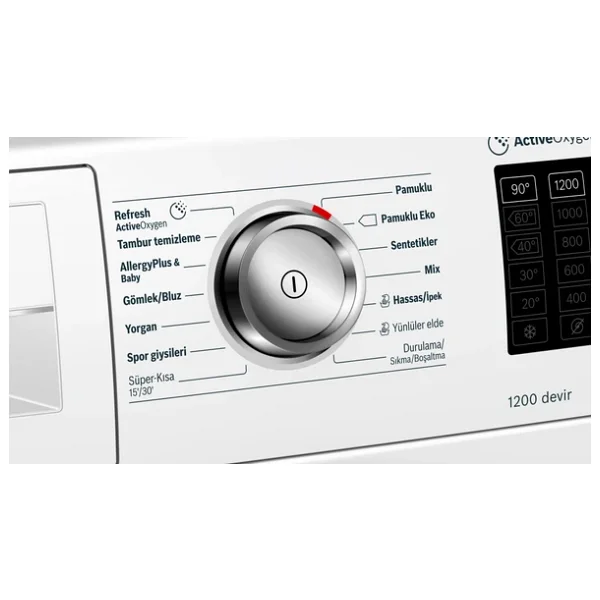 Bosch WAT24780TR 1200 Devir 9 kg Çamaşır Makinesi - Görsel 3