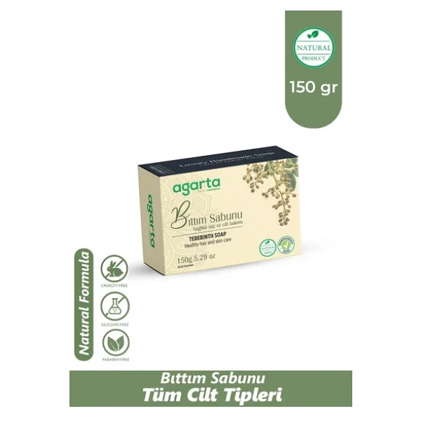 Agarta Doğal El Yapımı Bıttım Sabunu 150 Gr - Görsel 3