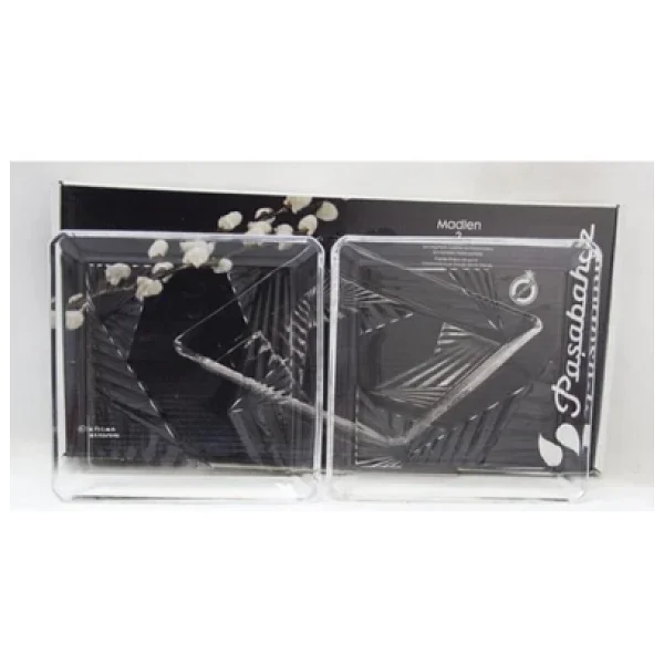 Paşabahçe Madlen 68317 2'li 15 Cm Kare Pasta Tabağı - Görsel 7