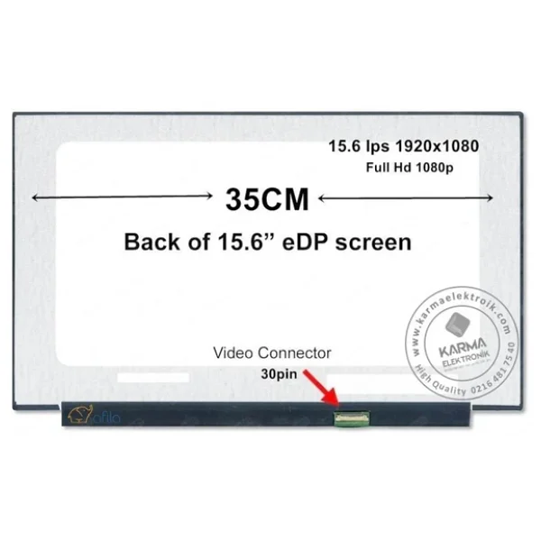 Msı Cyborg 15 A13vf-893xtr Uyumlu Lcd Ekran, Panel / Ver.1 60hz - Görsel 5