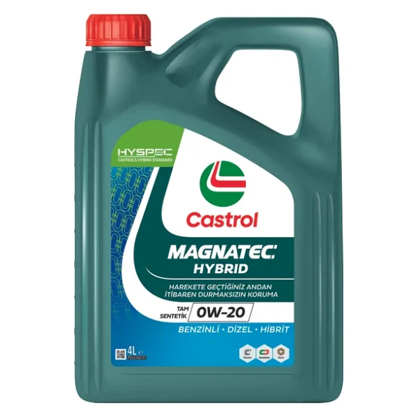 Castrol Magnatec Hybrid 0w-20 4 Lt Motor Yağı - Görsel 4