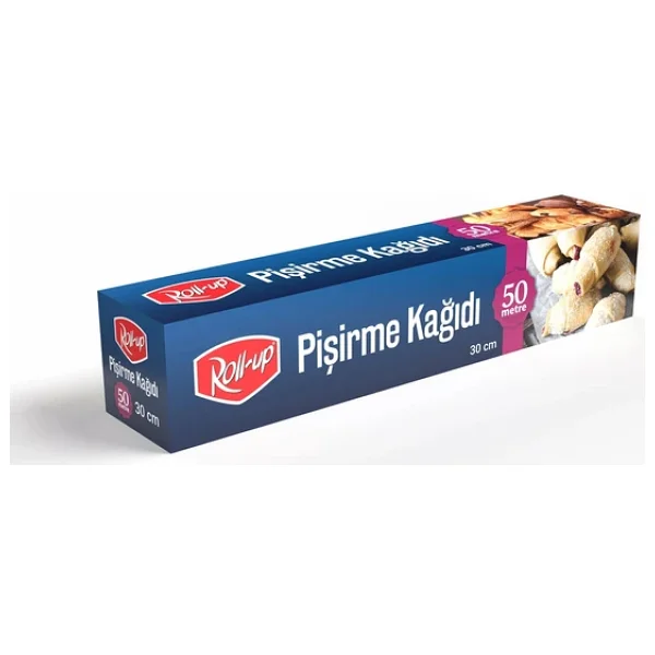 Roll-Up Silikonlu 37 Cm X 50 M Pişirme Kağıdı - Görsel 3