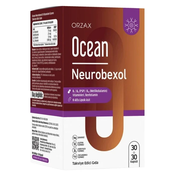 Ocean Neurobexol 60 Kapsül - Görsel 8