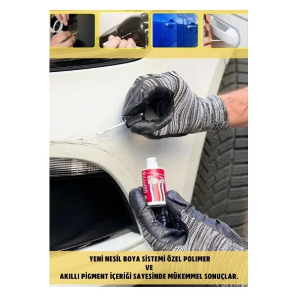 Peugeot Selenyum Gri Eld - Profesyonel Rötüş Boyası 20ml. - Görsel 5