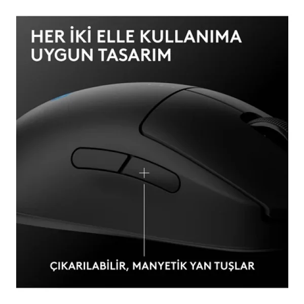 Logitech G Pro 2 910-007296 Siyah Lightspeed Hero Şarjlı Optik Kablosuz Oyuncu Mouse - Görsel 5