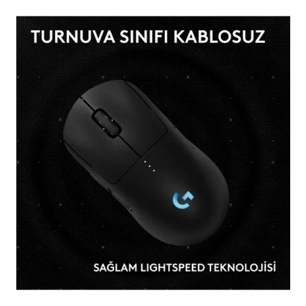 Logitech G Pro 2 910-007296 Siyah Lightspeed Hero Şarjlı Optik Kablosuz Oyuncu Mouse - Görsel 8