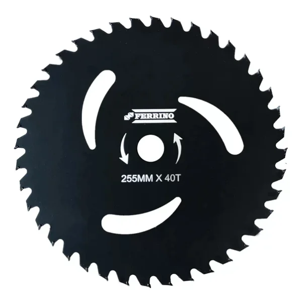 Ferrino Motorlu Tırpan 3d Daire Elmas Bıçak Testere 255mm Siyah - Görsel 3
