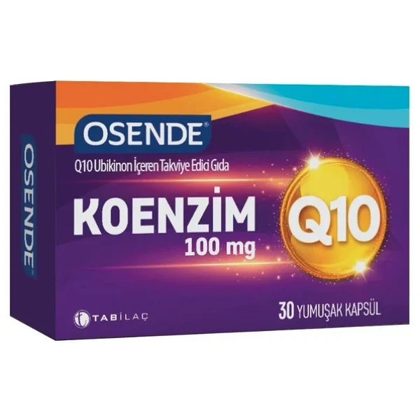 Osende Koenzim 100 Mg Q10 30 Yumuşak Kapsül - Görsel 3