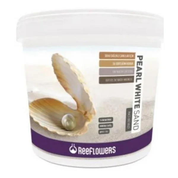 Reeflowers Pearl White Sand (0,5-1 Mm) 7 Kg Akvaryum Kumu - Görsel 3