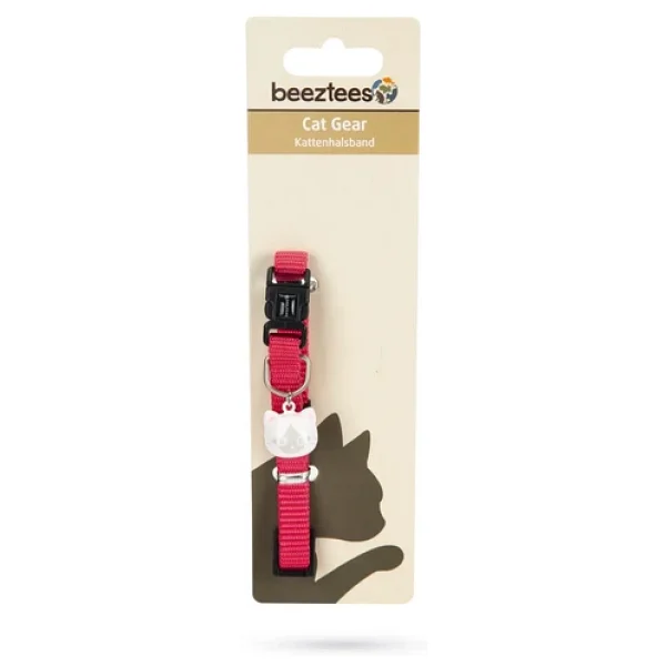 Beeztees Kedi Boyun Tasması, Zilli, Pembe, 20-30cm - Görsel 4