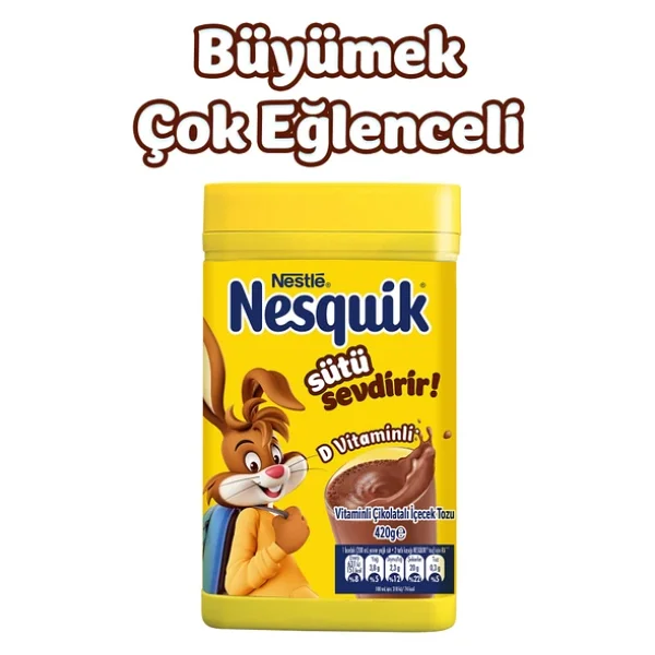 Nesquik Çikolatalı Toz İçecek 420 Gr - Görsel 2