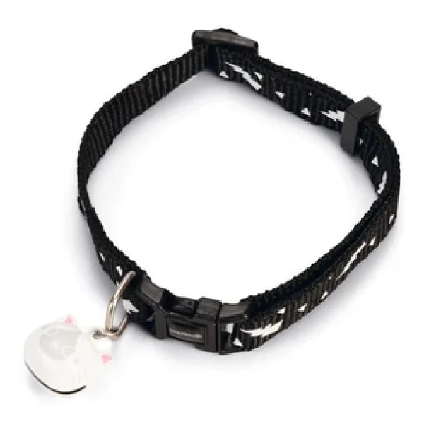 Beeztees Kedi Boyun Tasması, Zilli, Siyah, 20-30cm - Görsel 3