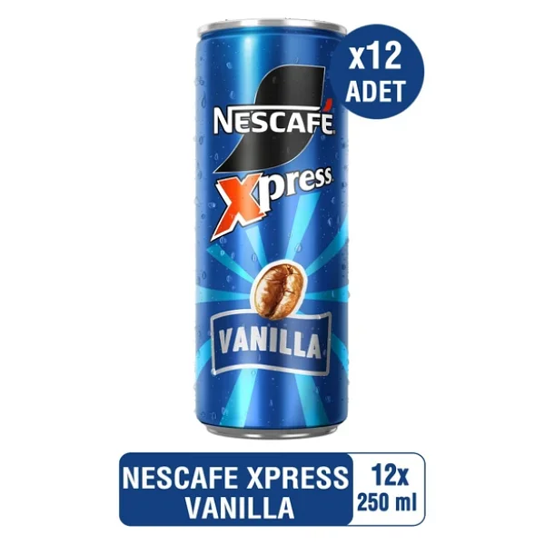Nescafe Xpress Vanilla Soğuk Kahve 250ml X12 - Görsel 3