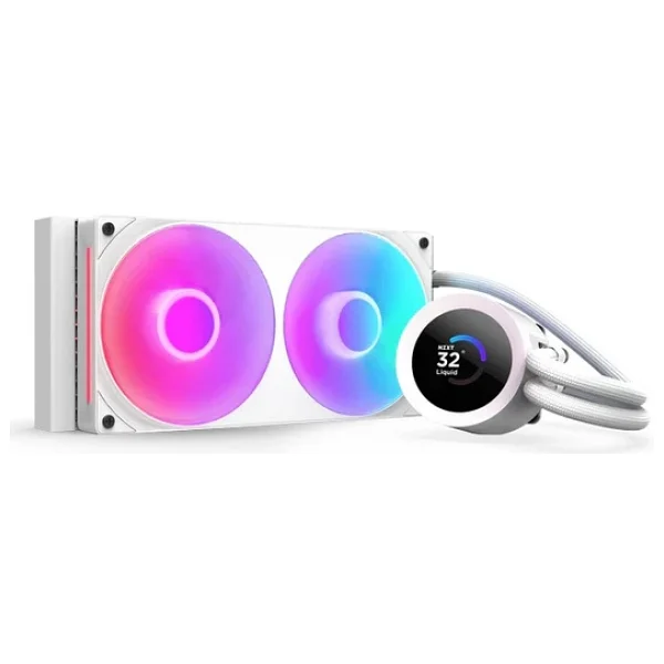 Nzxt Kraken Plus 240 RGB Rl-Kr240-W2 Beyaz İşlemci Sıvı Soğutucu - Görsel 4