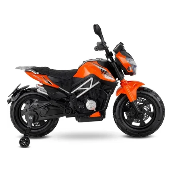 Babyhope 447 Motocross Turuncu 12 V Akülü Motor - Görsel 6