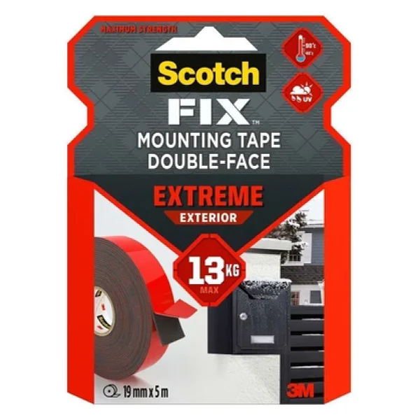 Scotch Extreme Dış Mekan Ekstra Güçlü 19mmx5m - Görsel 6
