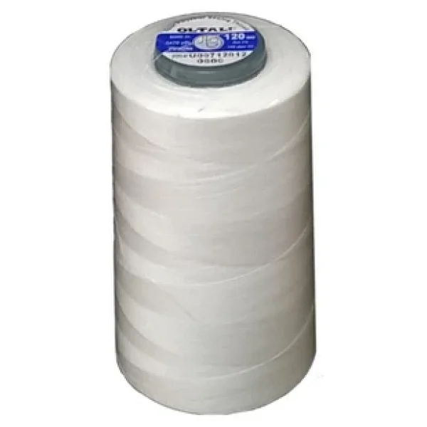 Oltalı Beyaz Polyester Dikiş Ipi 120no 5000mt - Görsel 3