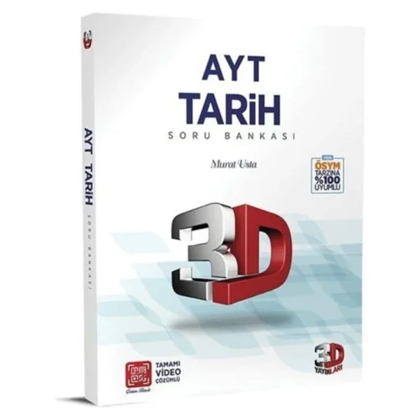 3d Yayınları Ayt Tarih Soru Bankası - Görsel 4