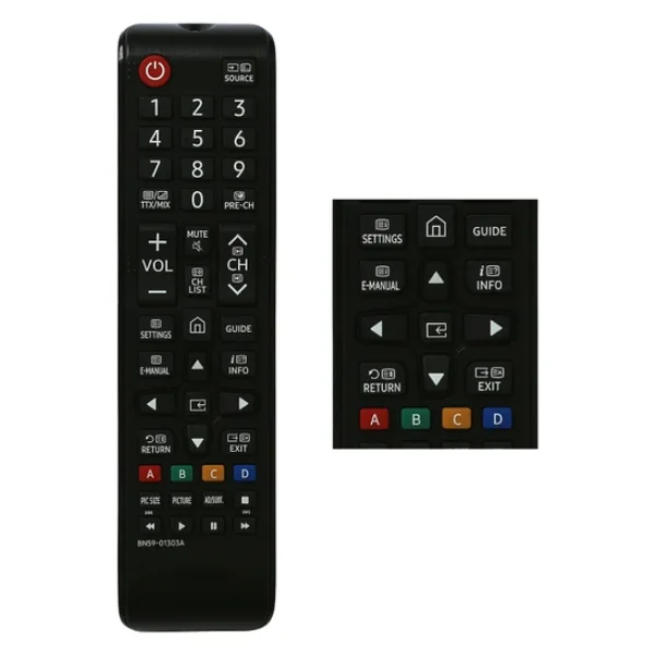 Samsung Smart Lcd LED TV Televizyon Akıllı Universal Her Modeline Uyumlu Kumanda Kumanda - Görsel 3