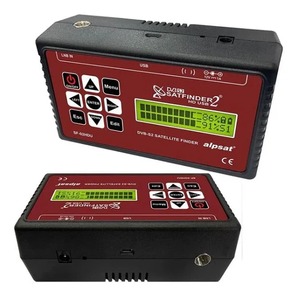 Satfinder 2 HD+ Plus Lcd Ekran Digital Uydu Yön Bulucu - Görsel 5
