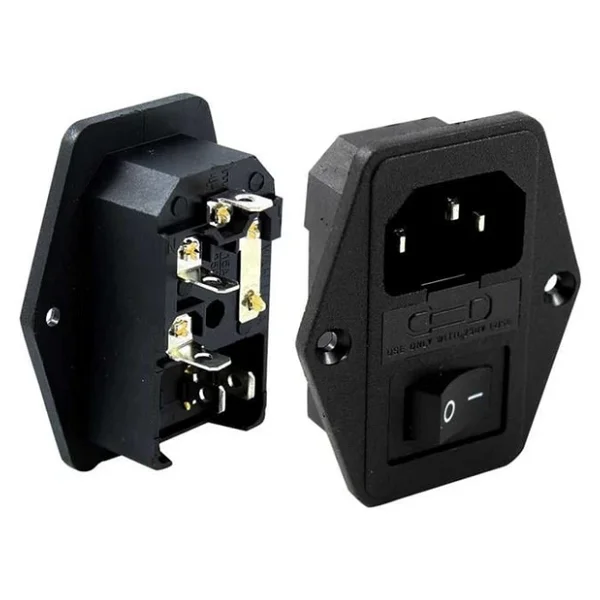 Powermaster Anahtarlı Kulaklı C7 Dişi Fiş Şase (Ic-214) - Görsel 4