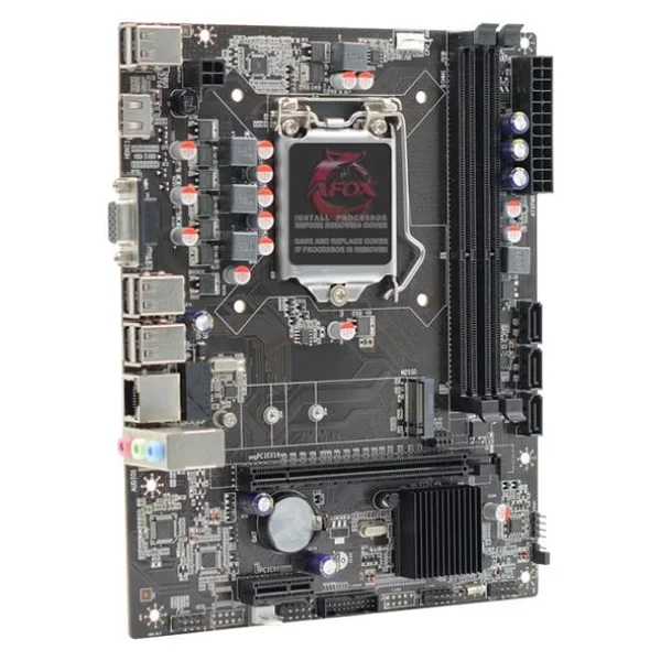 Afox Ih61-Ma5-V6 H61 2xddr3 Vga+Hdmı 1x Lan 1x M.2 Nvme Gen3 1155 Pın Anakart - Görsel 5