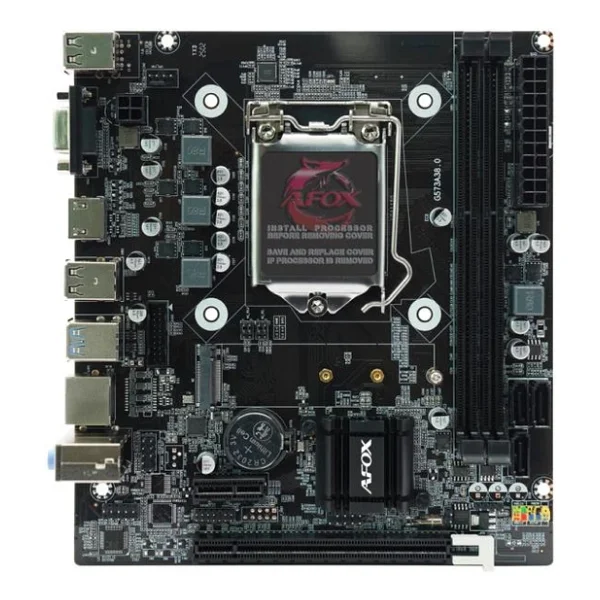 Afox Ih81d3-Ma2-V2 H81 2xddr3 Vga+Hdmı 1x M.2 Nvme Gen3 1150 Pın Anakart - Görsel 6