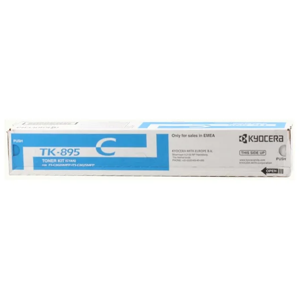Kyocera Tk-895c Cyan Mavi Orjinal Fotokopi Toneri Fs-C8020-8025-8520-8525 6.000 Sayfa - Görsel 5