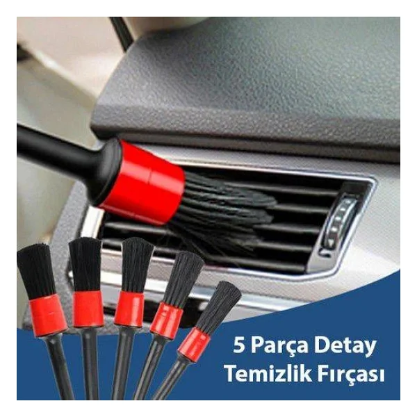 Polham 26 Parça Araç İçi Detaylı Temizlik Seti, Matkap Uçlu Ev, Araç Ultra Detaylı Temizlik Seti - Görsel 5