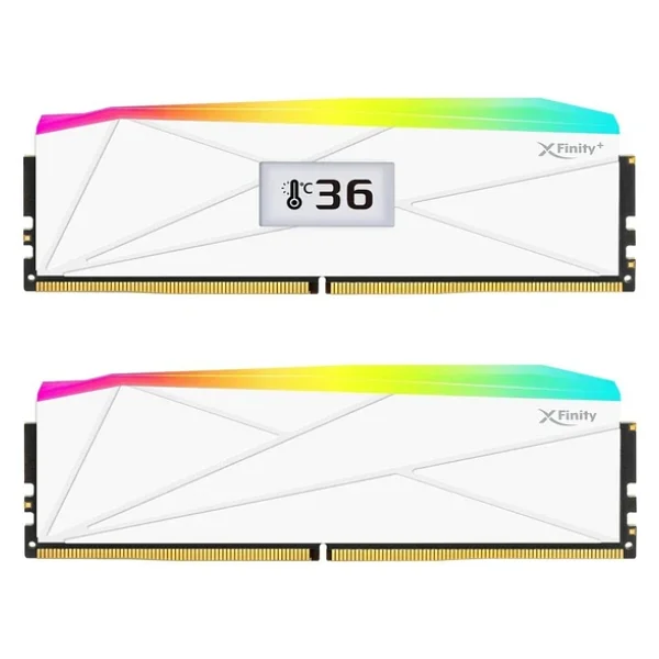 V-Color Manta Xfinity+ Argb OLED 32 GB (2x16) 6400 MHz Cl32 Otmxfl1664832wwk DDR5 RAM - Görsel 4