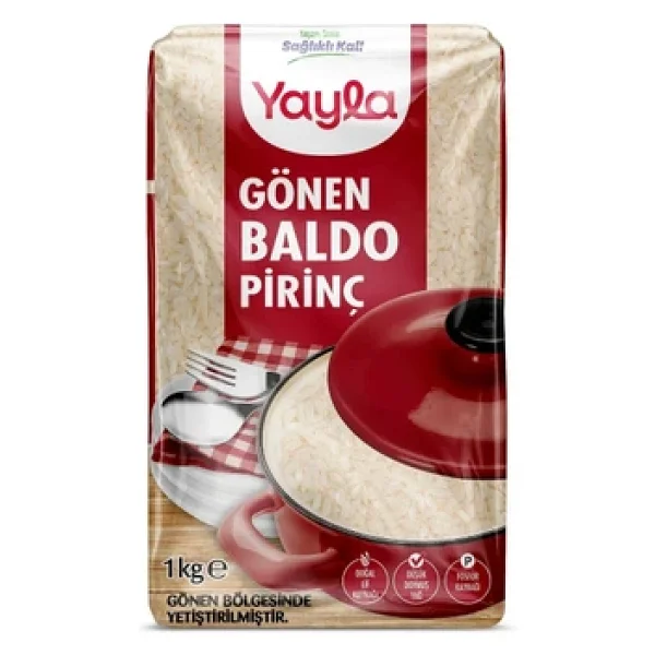Yayla Gönen Baldo Pirinç 1 Kg - Görsel 5