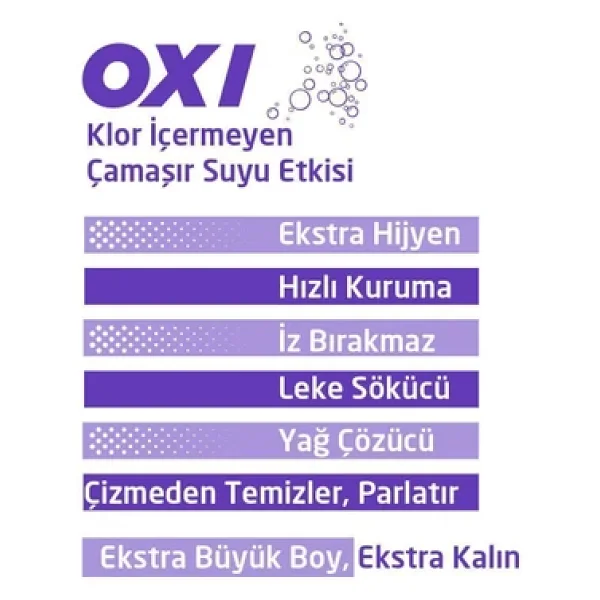 Mr. Oxy Lavanta Kokulu Yüzey Temizlik Havlusu 100 Yaprak - Görsel 8