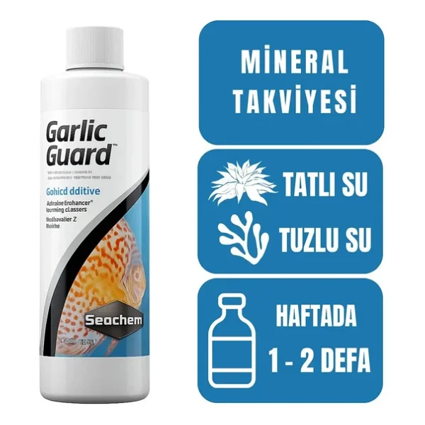 Seachem Garlicguard 250 Ml - Görsel 4