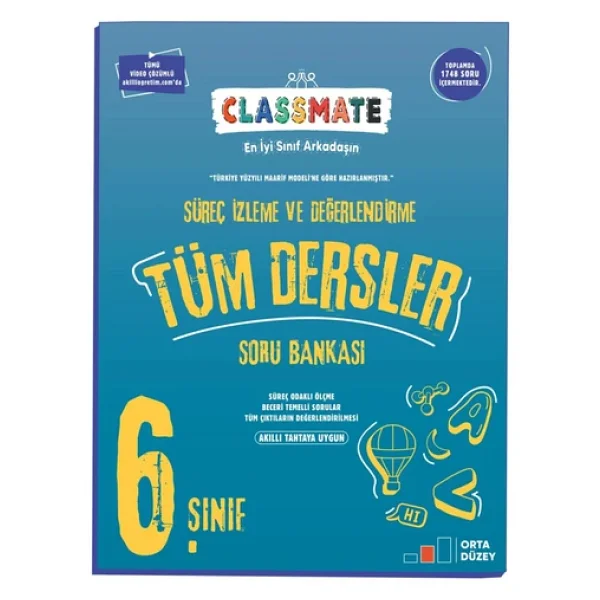 Okyanus Yayıncılık 6. Sınıf Classmate Tüm Dersler Soru Bankası - Görsel 3