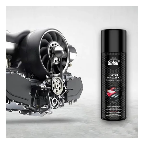 Selsil Susuz Motor Temizleme Spreyi 200 Ml. - Görsel 4