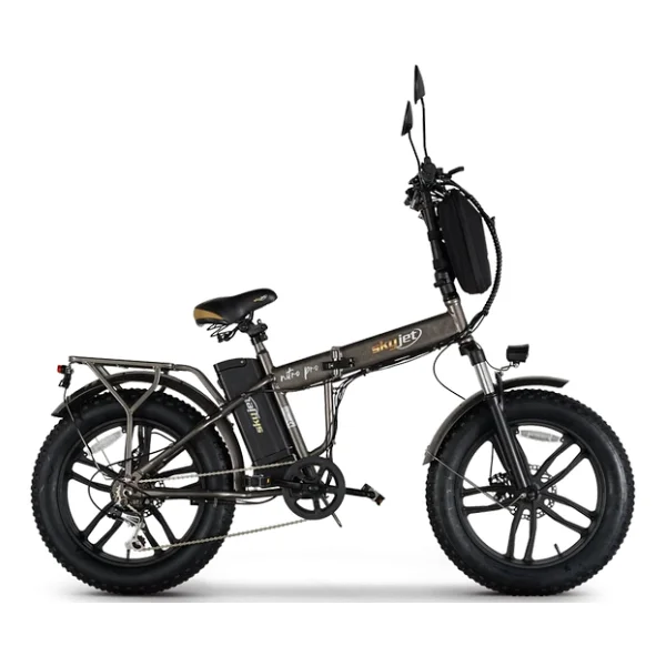 Skyjet Nitro Pro 250 W Kahverengi Katlanabilir Elektrikli Bisiklet - Görsel 5