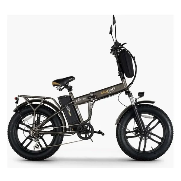 Skyjet Nitro Pro 250 W Kahverengi Katlanabilir Elektrikli Bisiklet - Görsel 4