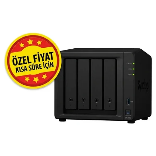 Synology Ds425 Plus 2 GB 6 Yuvalı 108 TB Destekli Nas Depolama Ünitesi - Görsel 5