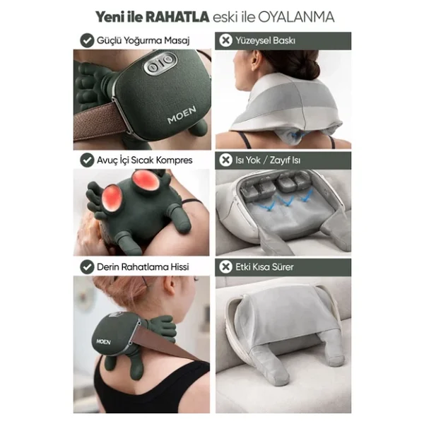 Robo İnsan Eli Şeklinde Masaj Aleti - Görsel 2