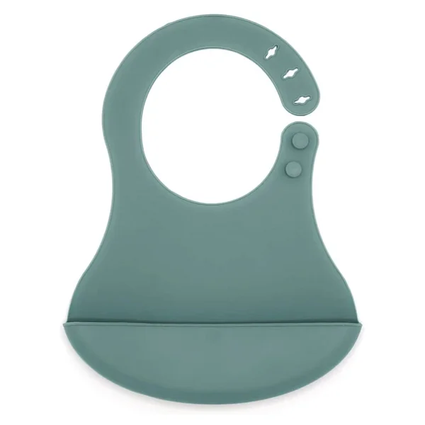 Babyjem Mini Silikon Önlük Mint - Görsel 4