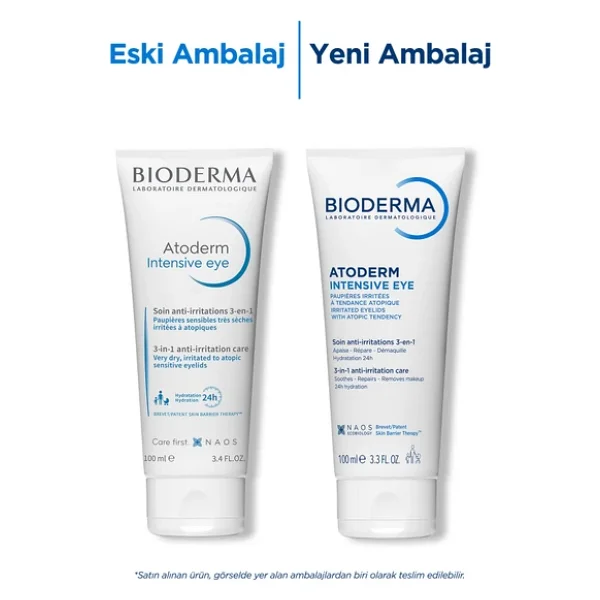 Bioderma Atoderm Intensive Göz Çevresi Kremi 100 Ml 2 Adet - Görsel 2