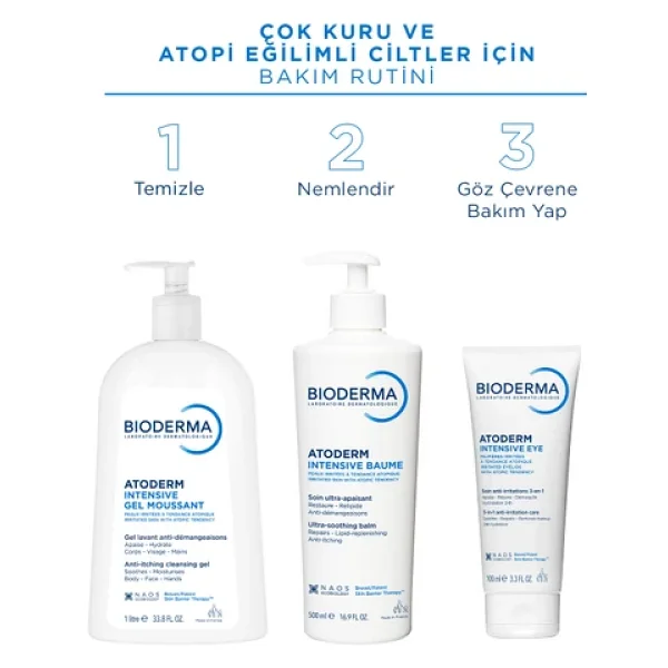 Bioderma Atoderm Intensive Göz Çevresi Kremi 100 Ml 2 Adet - Görsel 9