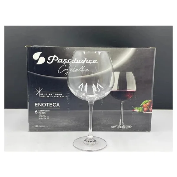 Paşabahçe Enoteca 44248 780 Cc 6'lı Kırmızı Şarap Kadehi - Görsel 3