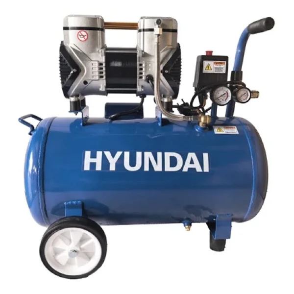 Hyundai Km2250 Sessiz Yağsız Hava Kompresörü 50 Litre 2 Hp 8 Bar - Görsel 5