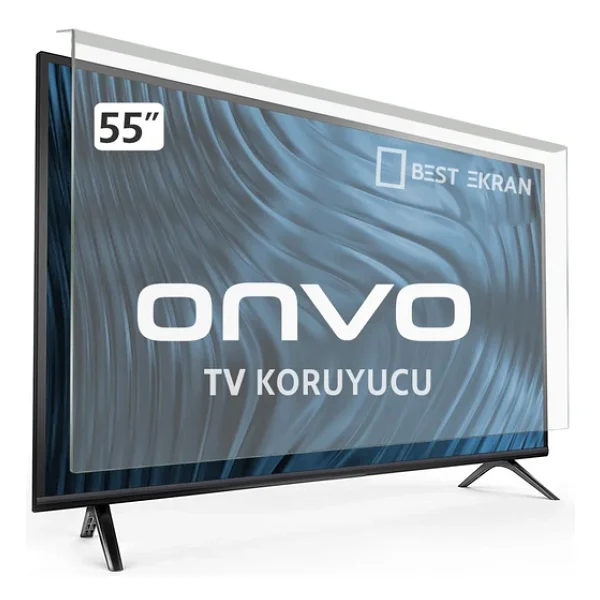 Onvo 55vq90f3ua TV Ekran Koruyucu - Onvo 55" İnç 140 Ekran Koruyucu Frameless QLED Smart - Görsel 2