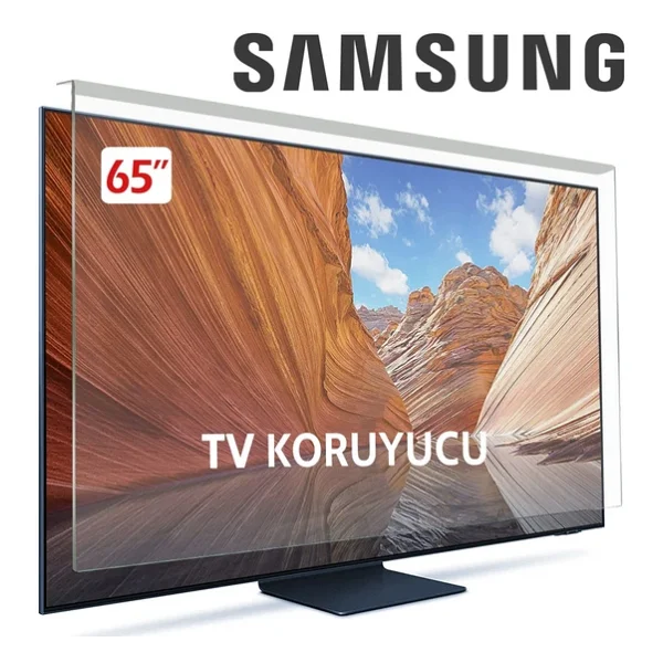 Samsung 65qn70f TV Ekran Koruyucu - Samsung 65 İnç Kırılmaz QLED Koruyucu Qe65qn70fauxtk - Görsel 4